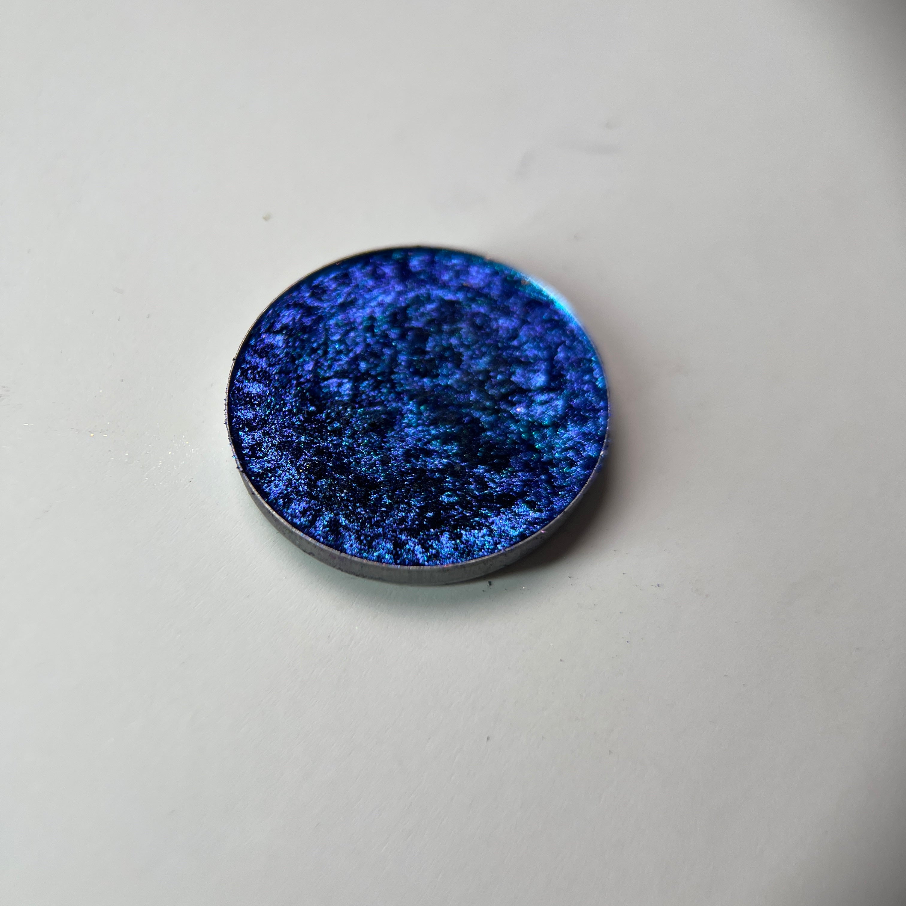 Ocean Shift – Blue & Teal Multichrome Single Eyeshadow Collection | Foiled High-Pigment