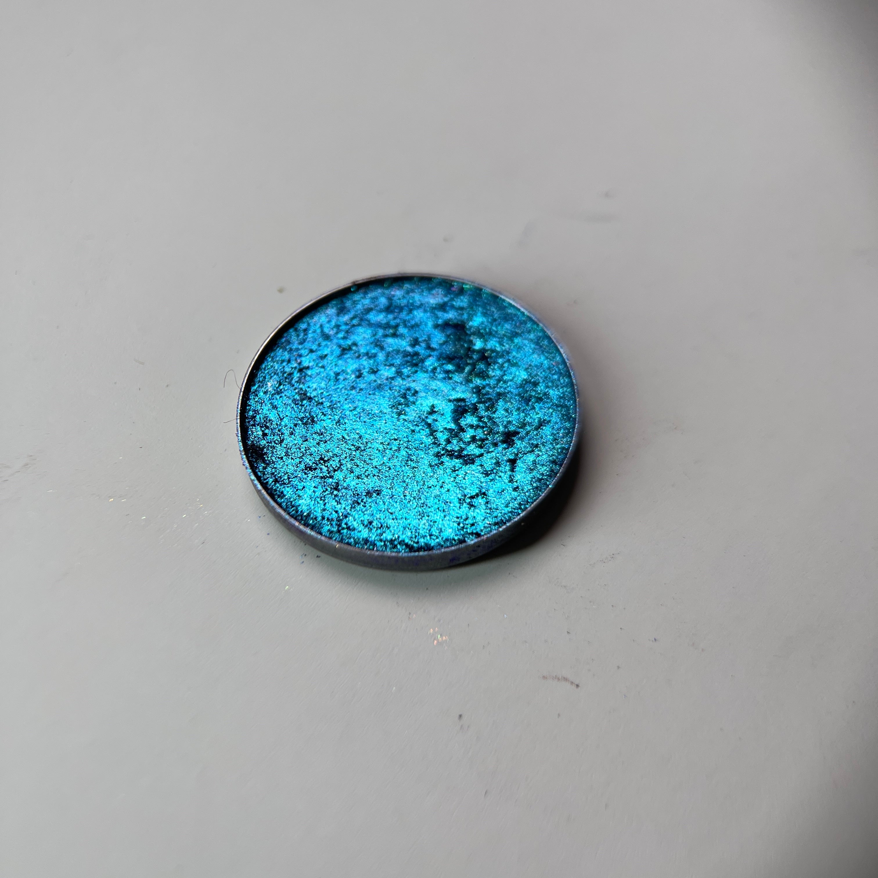 Ocean Shift – Blue & Teal Multichrome Single Eyeshadow Collection | Foiled High-Pigment