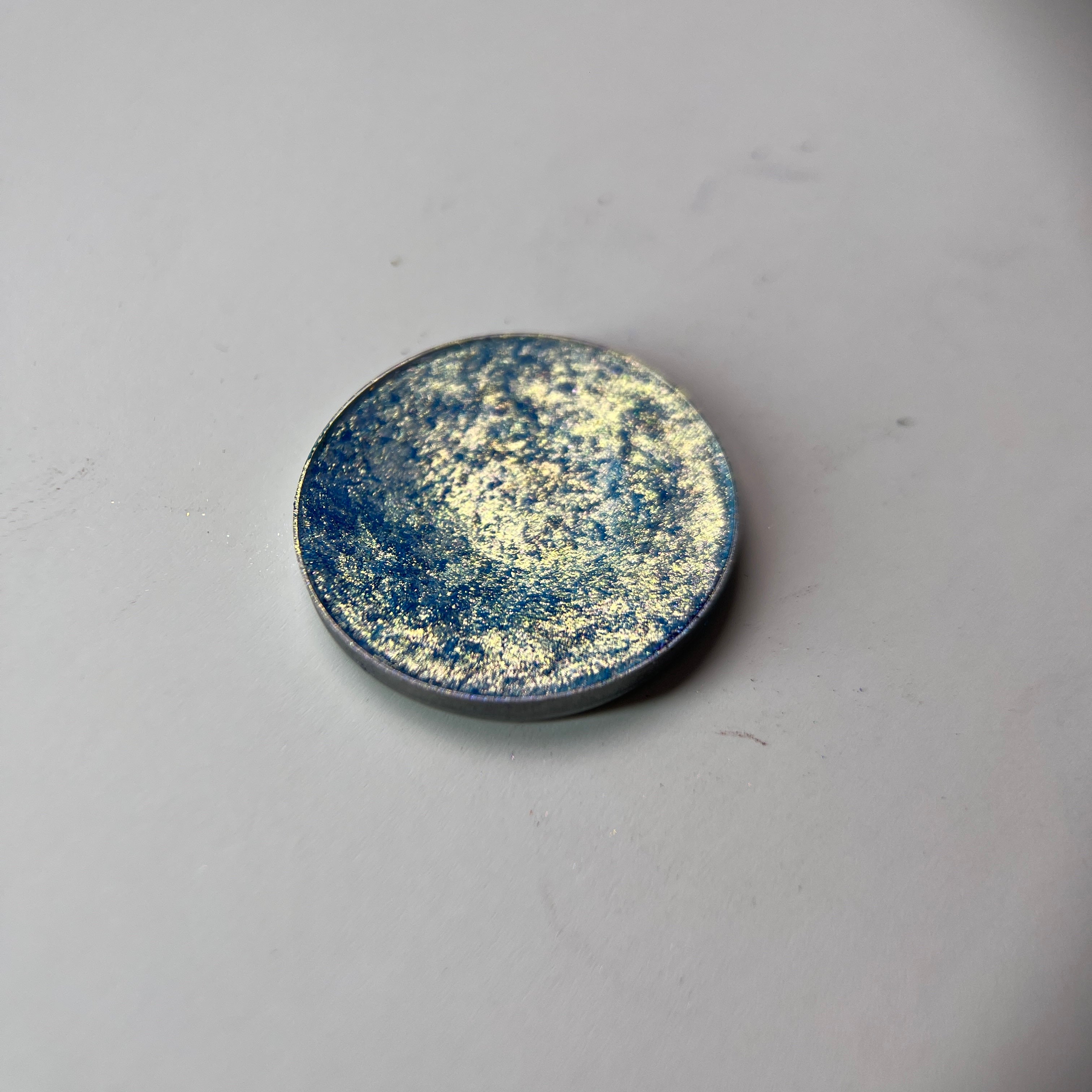 Ocean Shift – Blue & Teal Multichrome Single Eyeshadow Collection | Foiled High-Pigment