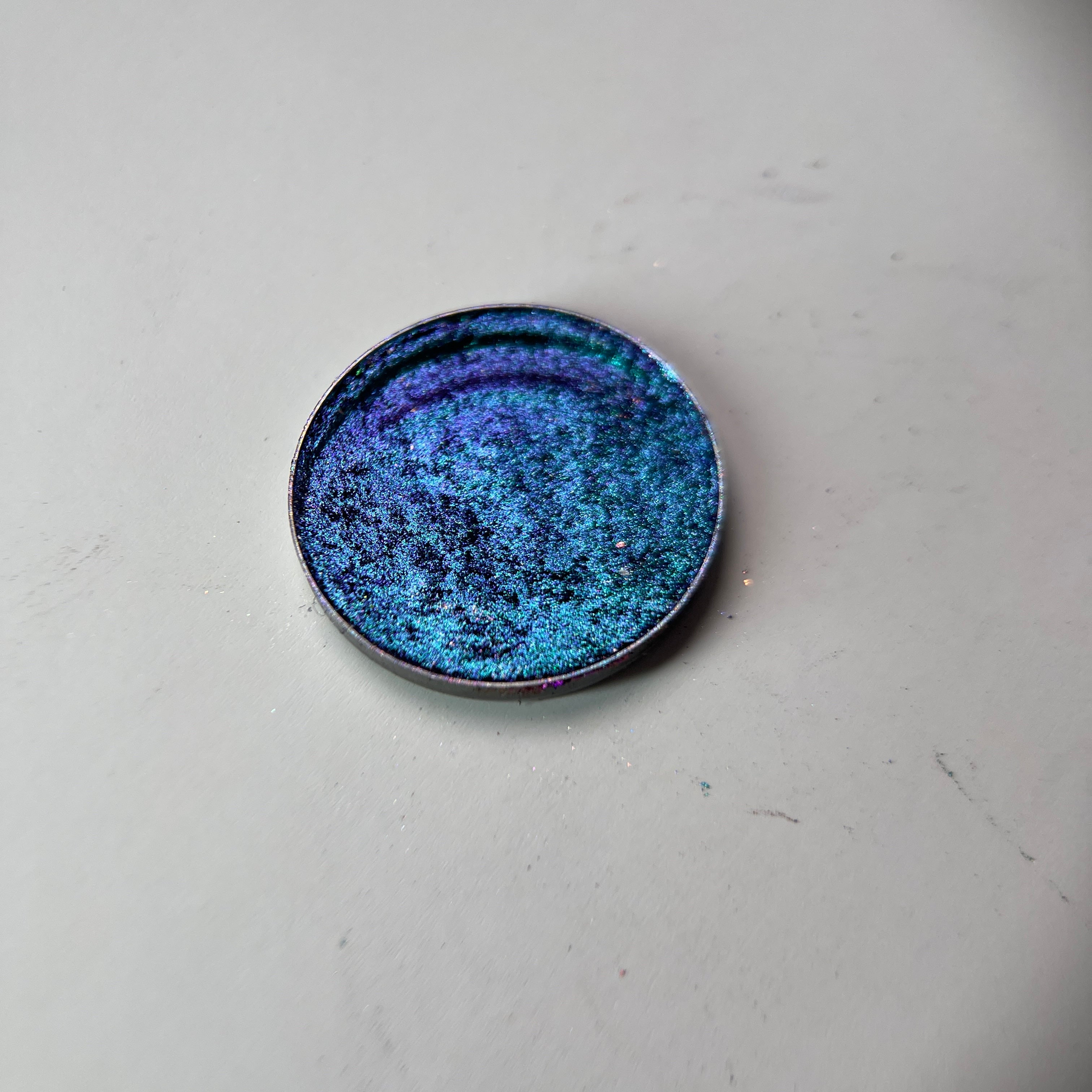 Ocean Shift – Blue & Teal Multichrome Single Eyeshadow Collection | Foiled High-Pigment
