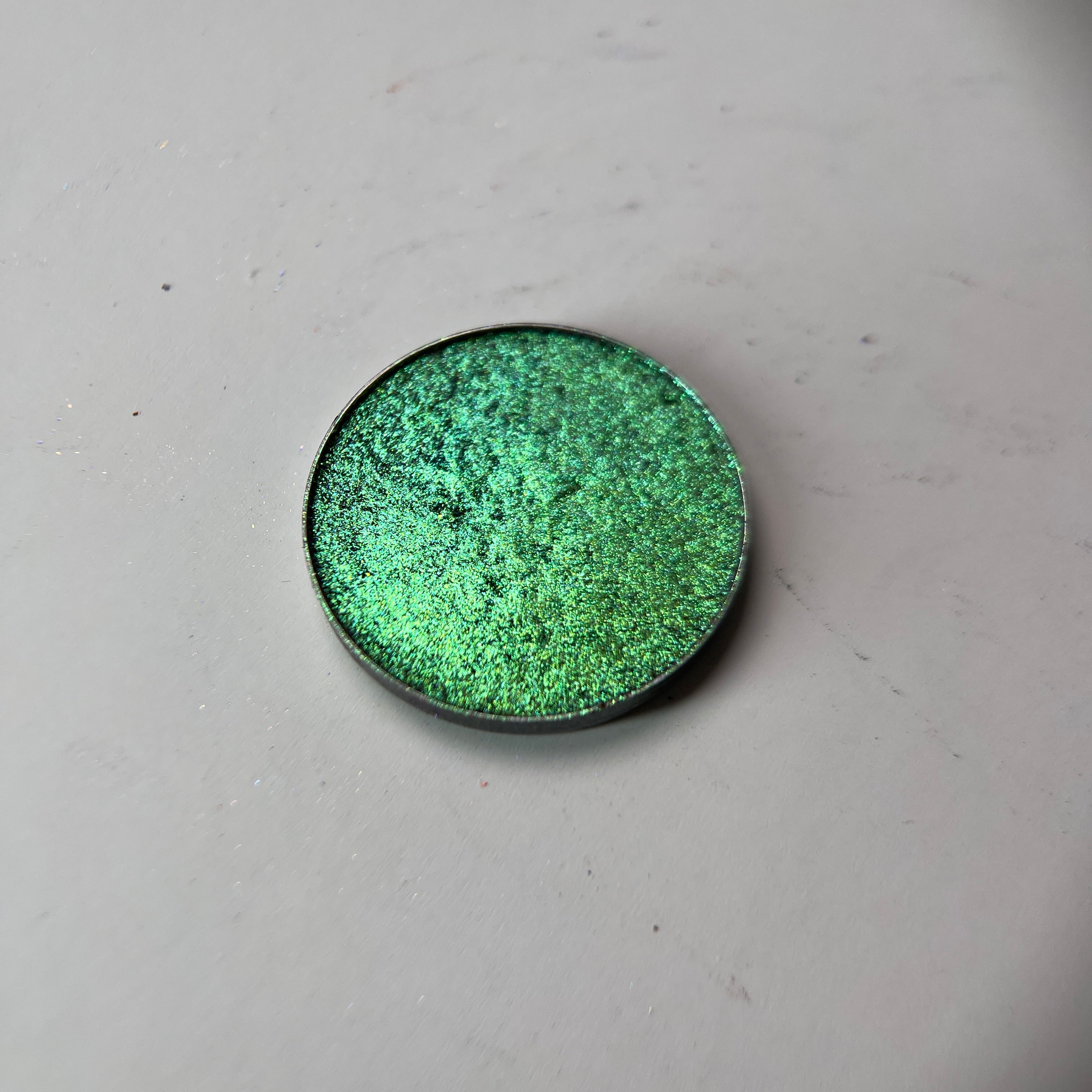 Ocean Shift – Blue & Teal Multichrome Single Eyeshadow Collection | Foiled High-Pigment