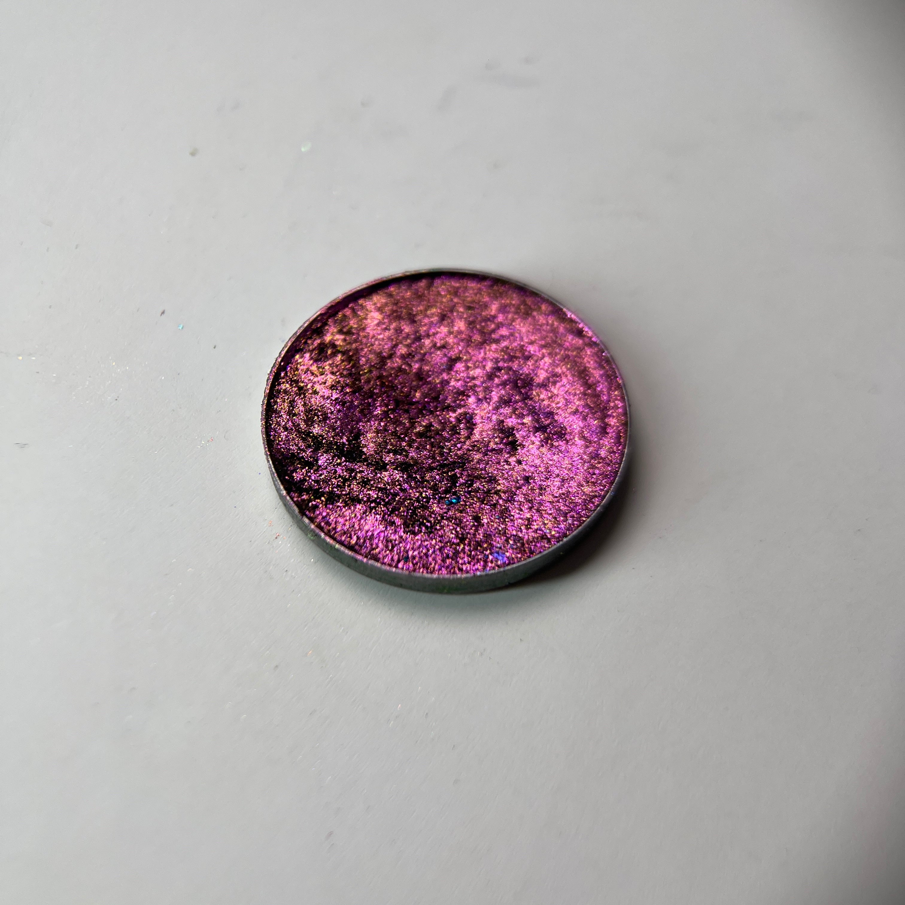 Rose Nebula - Dusty Rose-Plum Shift Duochrome Single Eyeshadow | Foiled High-Pigment