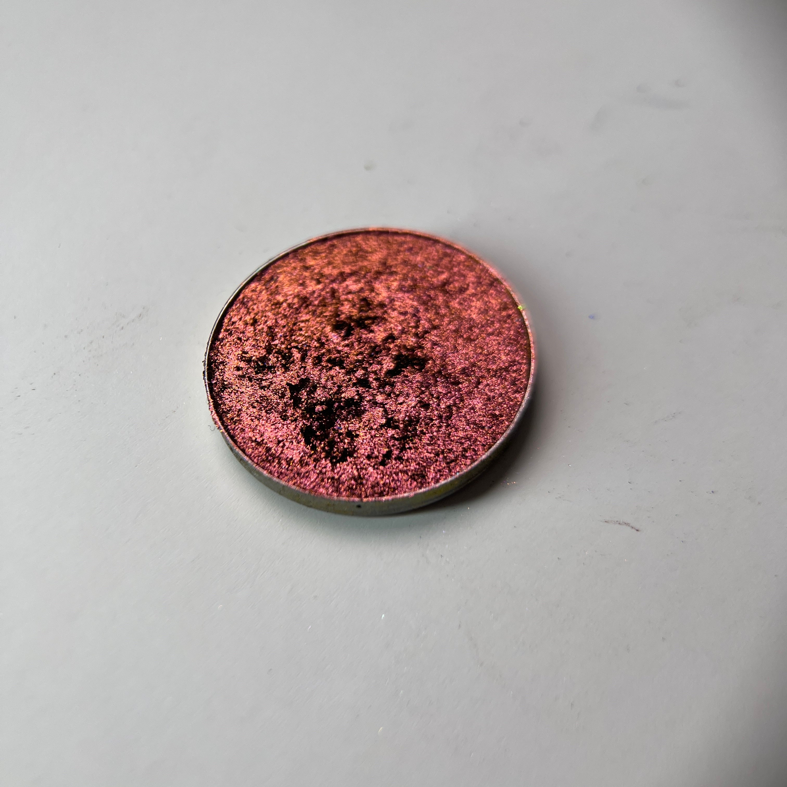 Rusted Rose - Rose-Copper Shift Duochrome Single Eyeshadow | Foiled High-Pigment