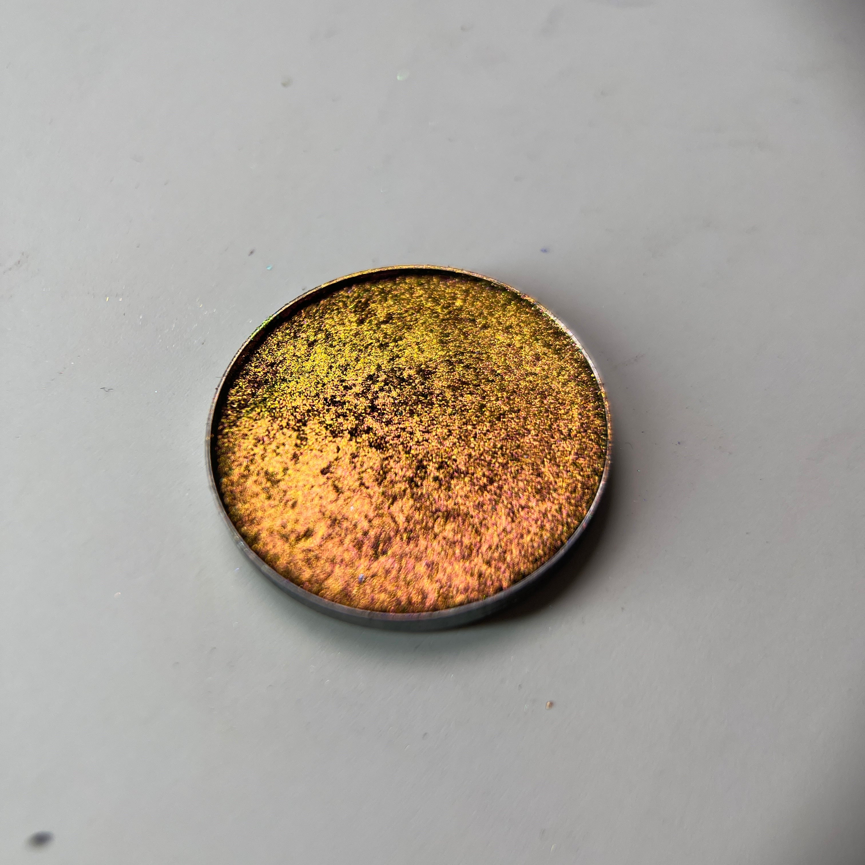 Sunset Alloy - Gold-To-Copper Sunset Shift Duochrome Single Eyeshadow | Foiled High-Pigment