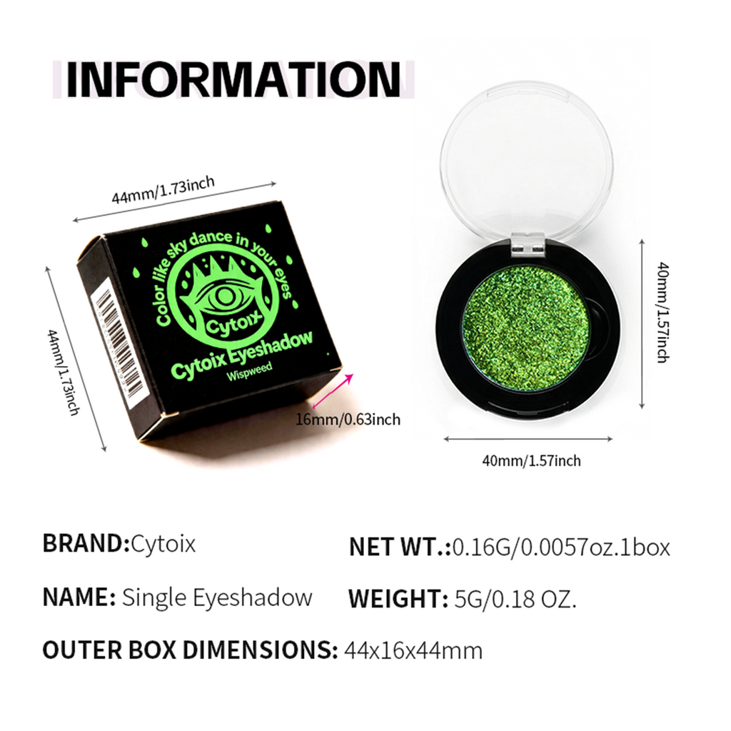 Fairy Soale Chameleon Eyeshadow - Green Gold Duochrome Glitter