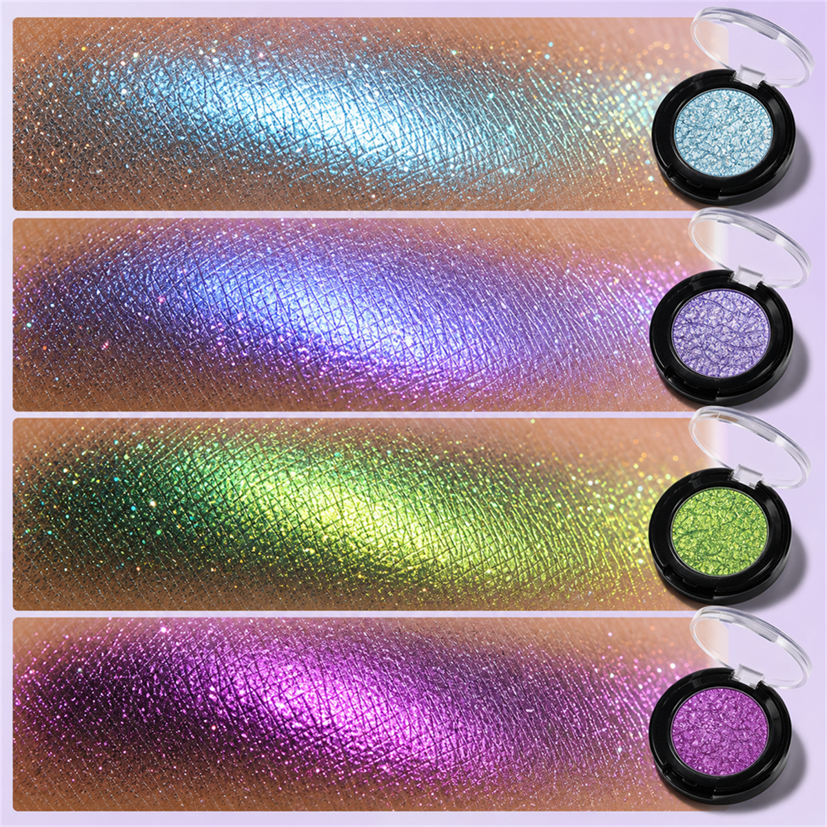 Fairy Soale Chameleon Eyeshadow - Green Gold Duochrome Glitter