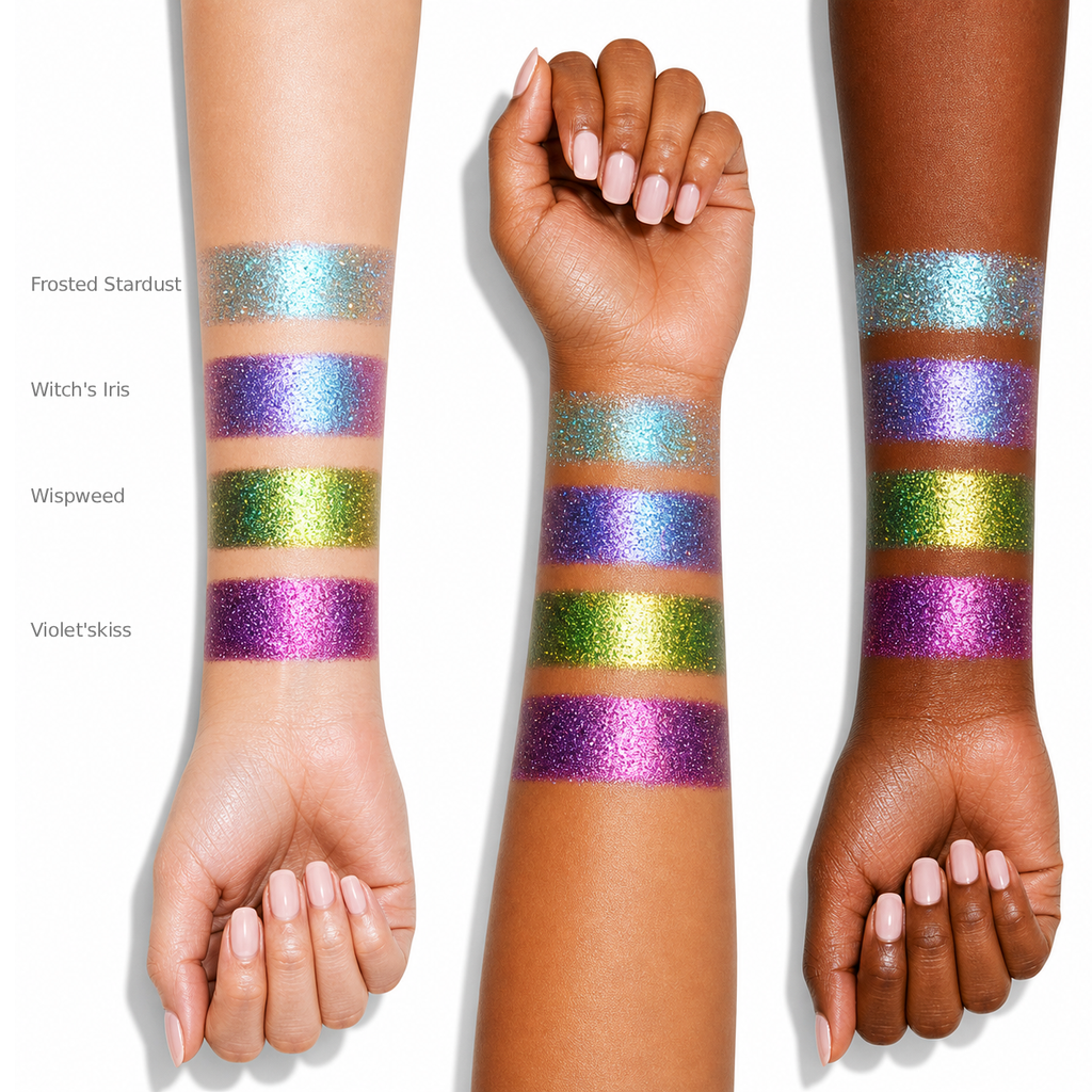 Violet's kiss Chameleon Eyeshadow - Magenta Purple Duochrome Glitter